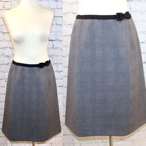 Prada plaid skirt